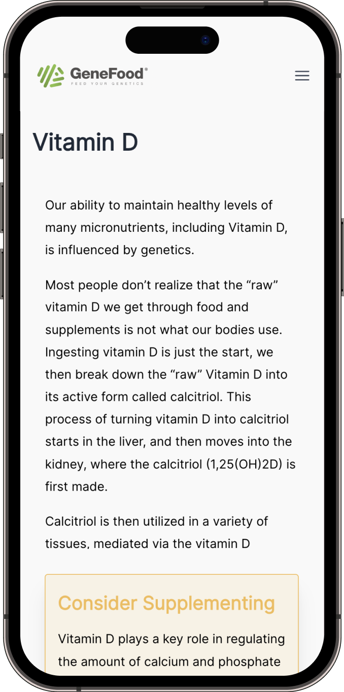 Vitamin D Deficiency Report example